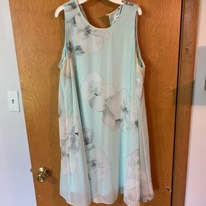 Calvin Klein Floral shift dress